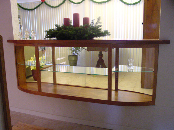 Built-in Curio Cabinet