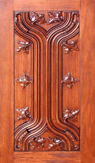 Carved Panel Cabinet Door