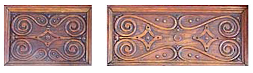 Tudor Style Frieze Carving No. 2