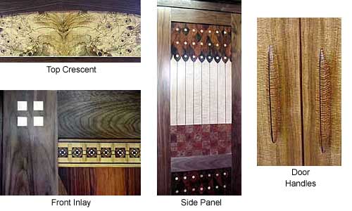 Various cabinet details